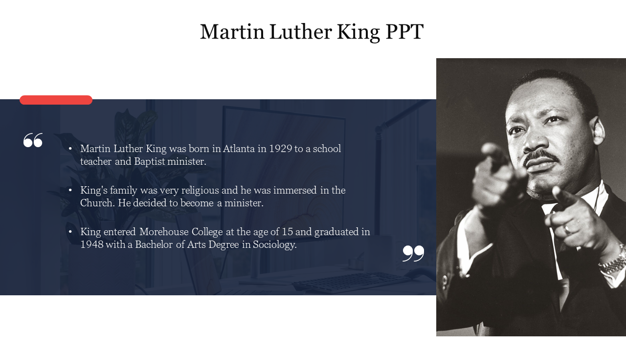 Martin Luther King PPT